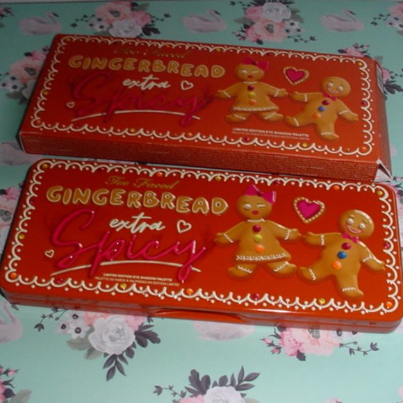 TOO FACED NIB Eyeshadow Palette GINGERBREAD